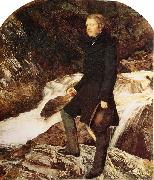 John Ruskin, portrait Millais
